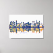 Toile Skyline Copenhague (Recto)