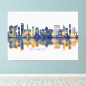Toile Skyline Copenhague (Insitu (Plancher de Bois))