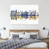 Toile Skyline Copenhague (Insitu(Chambre))
