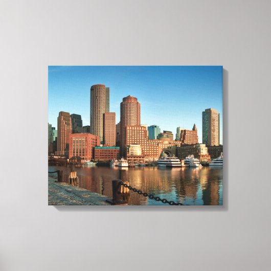 Toile Skyline de Boston (Recto)
