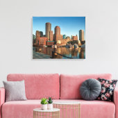 Toile Skyline de Boston (Insitu(Salon))