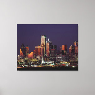 Toile Skyline de Dallas, Texas