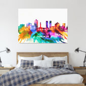 Toile Skyline de Hoboken (Insitu(Chambre))