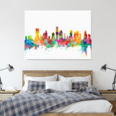 Toile Skyline de Houston (Insitu(Chambre))
