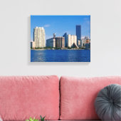 Toile Skyline de Miami, Floride (Insitu(Salon))