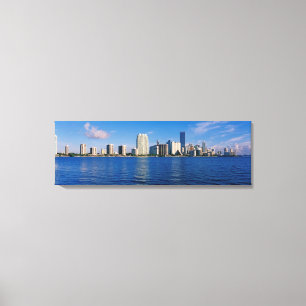Toile Skyline de Miami, Floride
