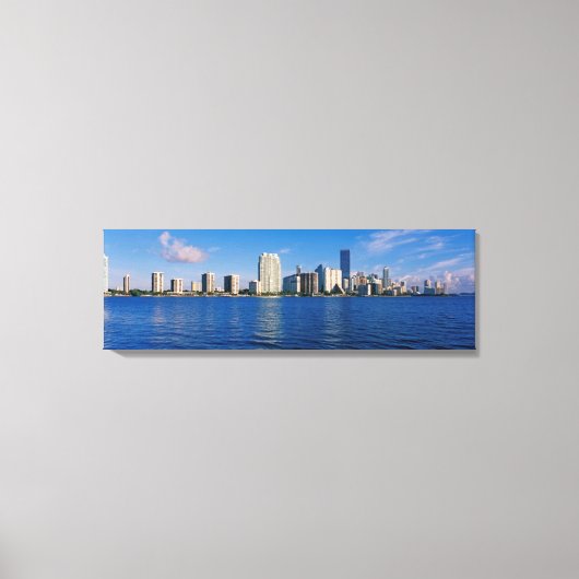 Toile Skyline de Miami, Floride (Recto)
