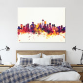 Toile Skyline de Seattle (Insitu(Chambre))