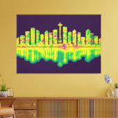 Toile Skyline de Seattle (Insitu(Salon))