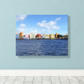 Toile Skyline de Willemstad (Insitu (Plancher de Bois))