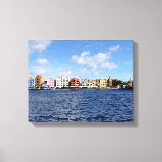 Toile Skyline de Willemstad (Recto)