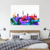 Toile Skyline Duisburg (Insitu(Chambre))