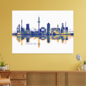 Toile Skyline Duisburg (Insitu(Salon))