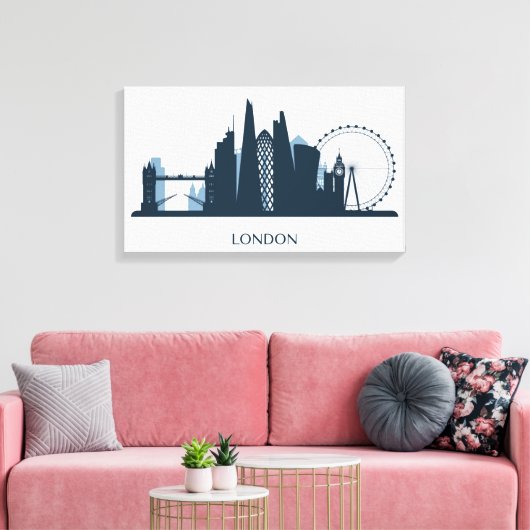 Toile Skyline London City (Insitu(Salon))