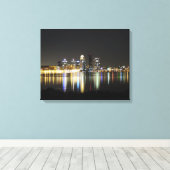 Toile skyline Louisville (Insitu (Plancher de Bois))