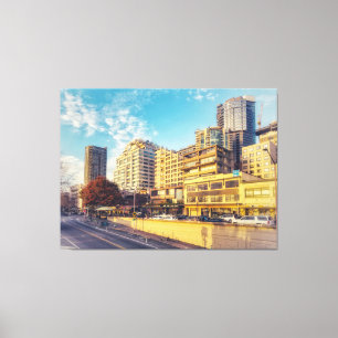 Toile Skyline Seattle Waterfront
