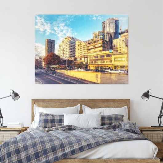 Toile Skyline Seattle Waterfront (Insitu(Chambre))