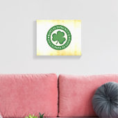 Toile SlipperyJoe fête la Saint Patrick's Day Iris (Insitu(Salon))
