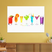 Toile SlipperyJoe's cheers alcools cocktails LGBTQIA gay (Insitu(Salon))