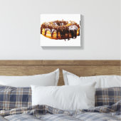 Toile SlipperyJoe's décadent beignet couvert d'épais bri (Insitu(Chambre))