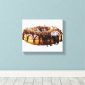 Toile SlipperyJoe's décadent beignet couvert d'épais bri (Insitu (Plancher de Bois))