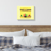Toile SlipperyJoe's Happy Kwanzaa Décembre Afro-Américai (Insitu(Chambre))