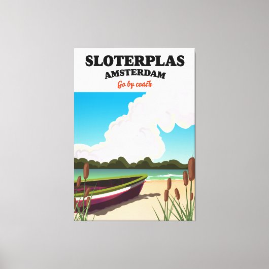 Toile Sloterplas Amsterdam (Recto)