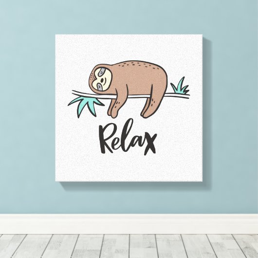 Toile Sloth Dit Relax (Insitu (Plancher de Bois))