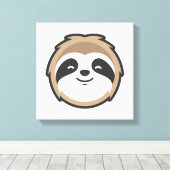 Toile Sloth Mascot (Insitu (Plancher de Bois))