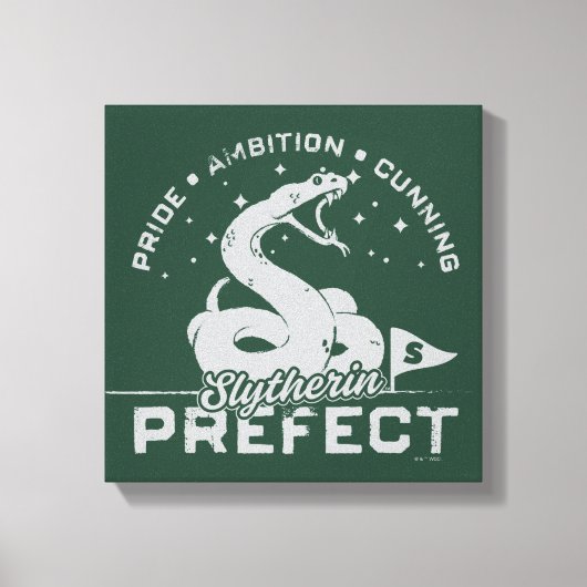 Toile SLYTHERIN™ - Badge Préfet (Recto)