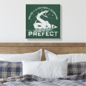 Toile SLYTHERIN™ - Badge Préfet (Insitu(Chambre))