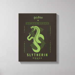 Toile SLYTHERIN™ Maison Par Tous Les Moyens