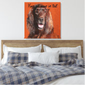 Toile Smart Irish Setter Dog (Insitu(Chambre))