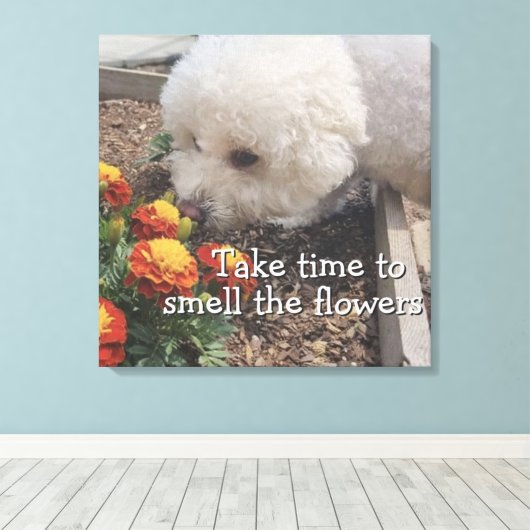 Toile Smell the Flowers (Insitu (Plancher de Bois))