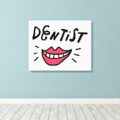 Toile Smile Dentiste (Insitu (Plancher de Bois))