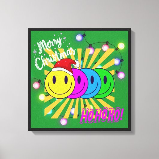 Toile Smiley face ポップなクリスマス♡ (Recto)