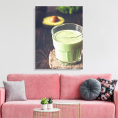 Toile Smoothie à la noix de coco Avocado | Cadeau Lover (Insitu(Salon))