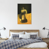 Toile SnakeGrl Stretched Canvas Wall Art 24x36 (Insitu(Chambre))
