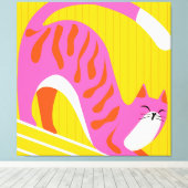 Toile Snooing Whiskers (Insitu (Plancher de Bois))