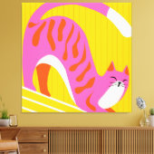 Toile Snooing Whiskers (Insitu(Salon))