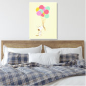 Toile Snoopy et ballons (Insitu(Chambre))