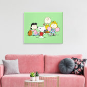 Toile Snoopy et Gang Play Football (Insitu(Salon))