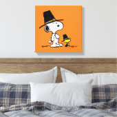 Toile Snoopy & Woodstock Pilgrim (Insitu(Chambre))