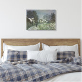 Toile Snow at Argenteuil par Claude Monet (Insitu(Chambre))