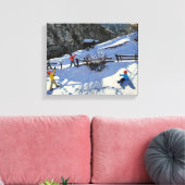 Toile Snowballers Zermatt (Insitu(Salon))