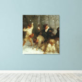 Toile Snowballing, 1865 (Insitu (Plancher de Bois))