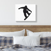 Toile Snowboardeur (Insitu(Chambre))