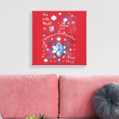 Toile Snowflake (Insitu(Salon))