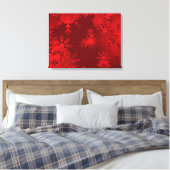 Toile Snowflakes/Toile Enveloppée (Insitu(Chambre))