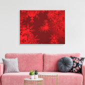 Toile Snowflakes/Toile Enveloppée (Insitu(Salon))